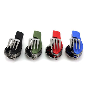 4 in 1 Outdoor Tableware (Fork/Spoon/Knife/Bottle Opener)