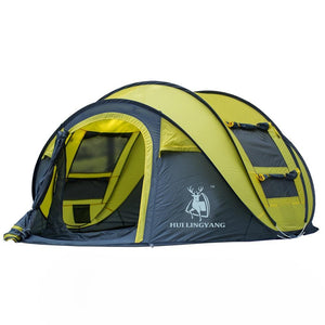 Outdoor Throw Pop-Up Tent (2-4 Person)